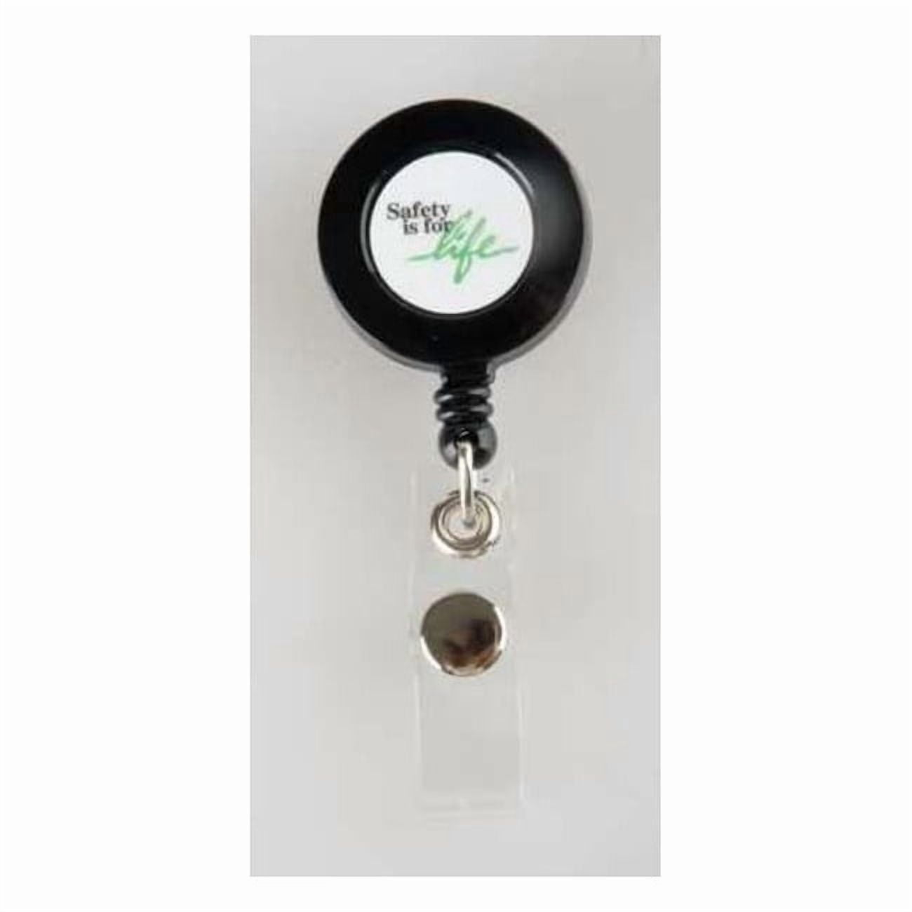 Quality Resource Group Badge Holder,Safety Is For Life,PK10 21GBHSL