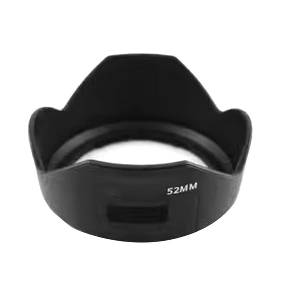Quality Snap On Sun Shade Camera Lens Hood for SMC DA18-55MM F3.5-5.6AL Lens Prevent Light Scatter Prevents Reflection