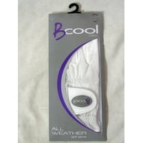 Quality Sports B Cool All Weather Golf Glove (White, LEFT, SMALL, Ladies) NEW