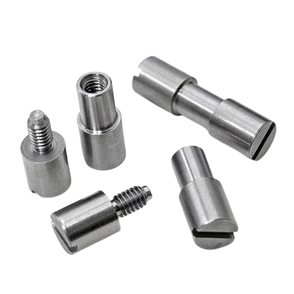 Professional Stainless Steel Cutter Handle Bolts, 10pieces Shank Rivets For Attachment Bolts Fastener for Craftsmen