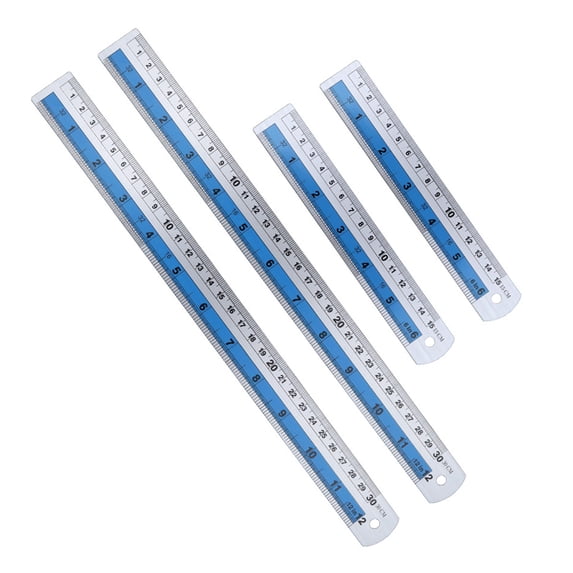 Quality Straight Edges Ruler, Perfect for Home Use,Craft and Designs Safety Edges Ruler Wear Resistant Ruler