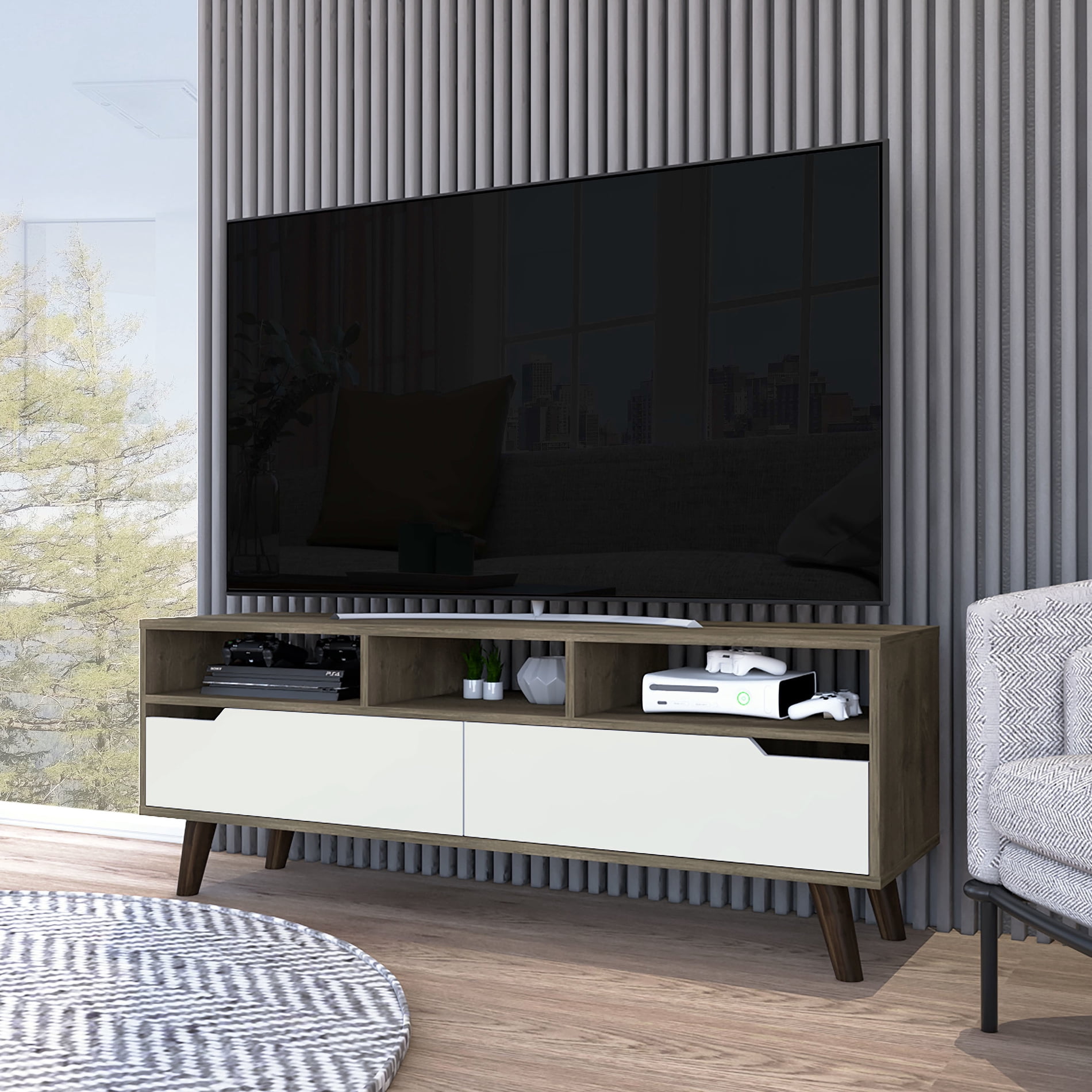 Quality Tv Stand: Suits Tvs Up To 52