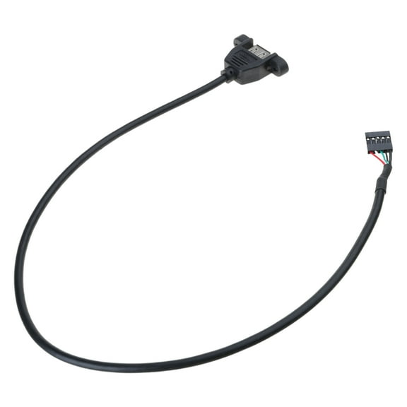 Internal USB Motherboard Header Cable for Projects and Electronic Prototyping Great For Lab Applications 19.6in