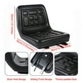 thumbnail image 1 of Quality UniversaL Waterproof Seat Tractor Dumper  Mower Digger Black Tractor Seat, 1 of 12