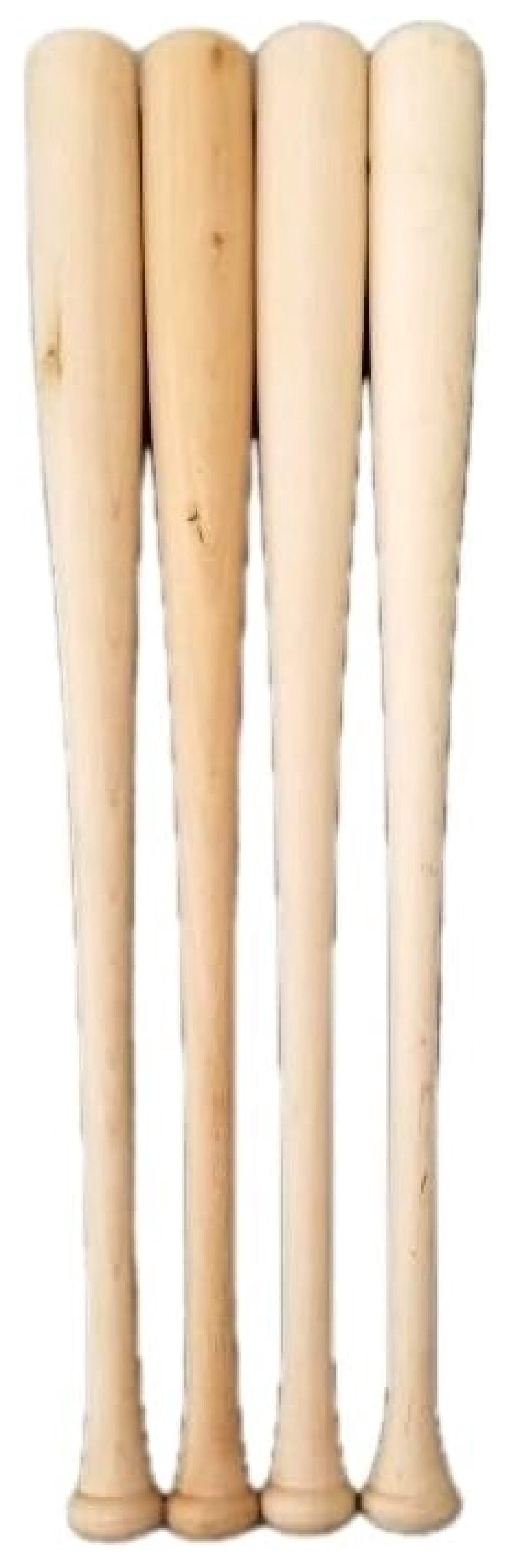 Quality Wooden Baseball Bats 34" Blemished Professional Sports Training Outdoor Practice Gear