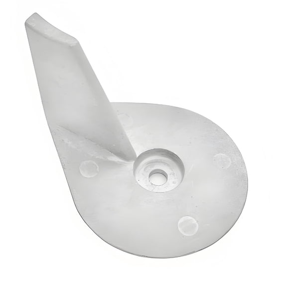 Quality Zinc Alloy Outboard Motor Fin Anodes Trim Tab Anodes Design For 30 50HP Engines