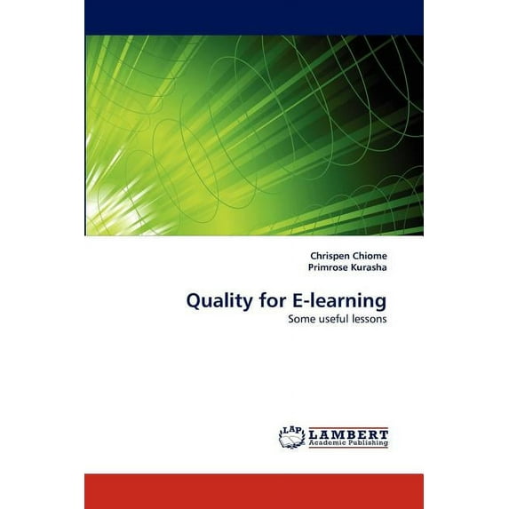 Quality for E-Learning (Paperback)