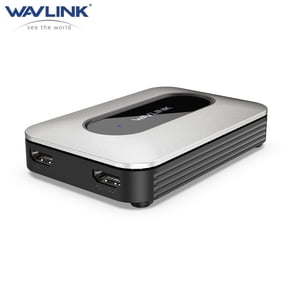 Quality100 4K HDMI Video Capture Card, HDMI Video Grabber for Live/Gaming Streaming with Ultra-Low Latency, VRR Support, Plug and Play, Compatible with Windows/Mac/Linux/Android