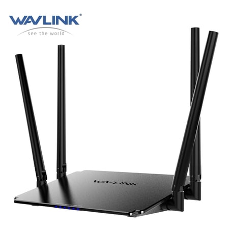 Quality100 Wireless Router 1200Mbps, 5GHz+2.4GHz Dual Band WiFi 5 Router with 4x5dBi Antennas, 10/100Mbps WAN/LAN, Supports Router/AP/Repeater Mode, Beamforming Tech