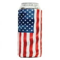 thumbnail image 1 of QualityPerfection 16 oz Can Cooler Sleeves ( 1 Unit ) 4mm Neoprene Blank Beer Drink Coolies, Thermocoolers 16 ounce Tall Boy (1, Flag On The Wind), 1 of 5