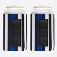 thumbnail image 1 of QualityPerfection Magnetic Can Cooler Sleeve, Neoprene Beer 12 oz Regular size 4mm Thickness Insulated Set of 2 ( Police ), 1 of 5