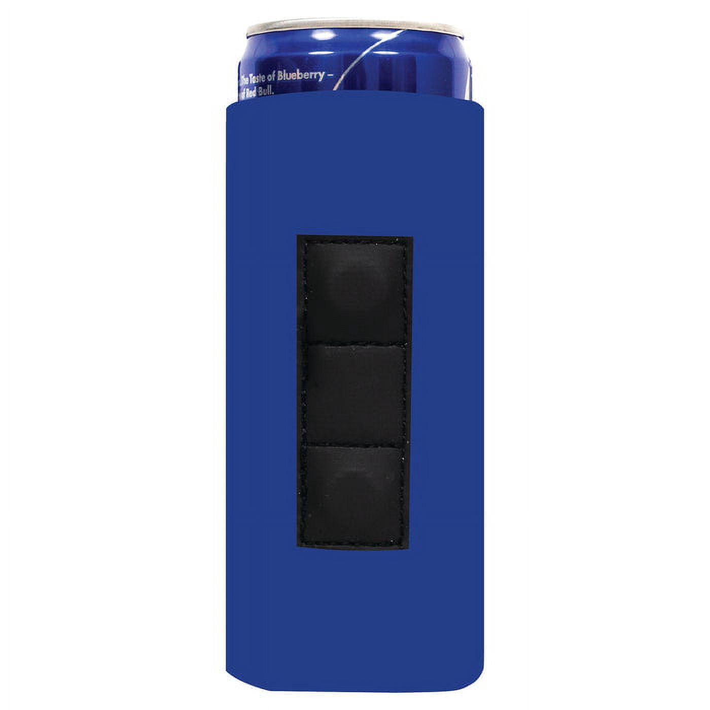 QualityPerfection Manicotto Refrigerante In Neoprene 3mm Per Lattine 12oz - Bandiera Nera