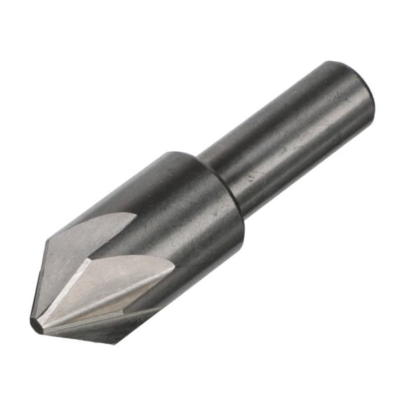 Drill America 1/2"-100 HSS 6 Flute Chatterless Countersink