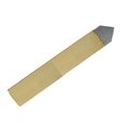 thumbnail image 1 of Qualtech DEWD-6C2 3/8" C2 Carbide Tipped 80 Point Toolbit, 1 of 1