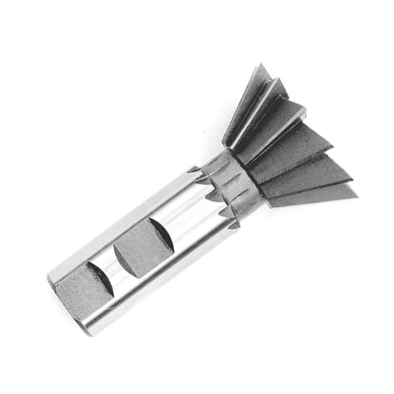 Drill America 1-3/8" 45 Degree HSS Weldon Shank Dovetail Cutter