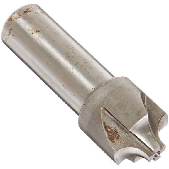 Drill America 5/16" X 1-1/8" HSS 3/4" Shank Corner Rounding End Mill