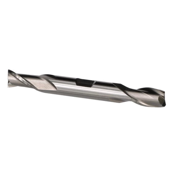 Drill America 27/64" X 1/2" HSS 2 Flute Double End End Mill