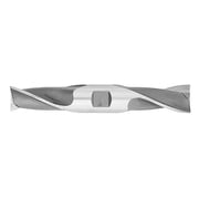 Qualtech DWCT218 1/2" X 1/2" HSS 2 Flute Double End, End Mill