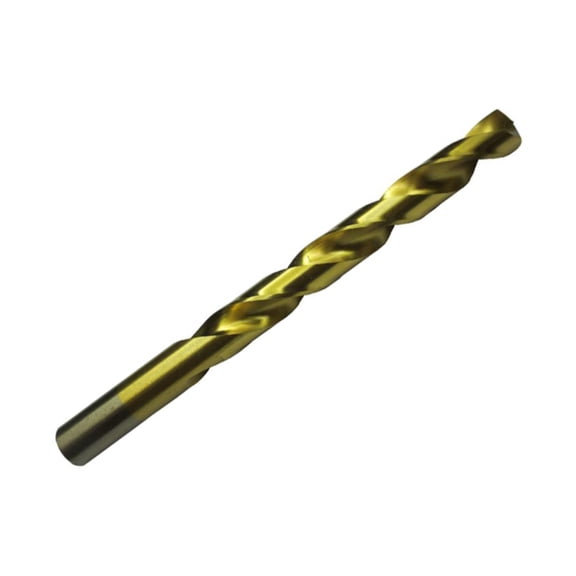 Qualtech DWDTN40 #40 Tin Coated Jobber Length Drill Bit