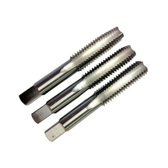 Qualtech DWT54280 8-32 HSS Machine and Fraction Hand Tap Set