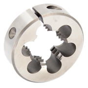 Qualtech DWTH1316-1032LH #10-32 13/16" OD HSS Left Hand Round Adjustable Die