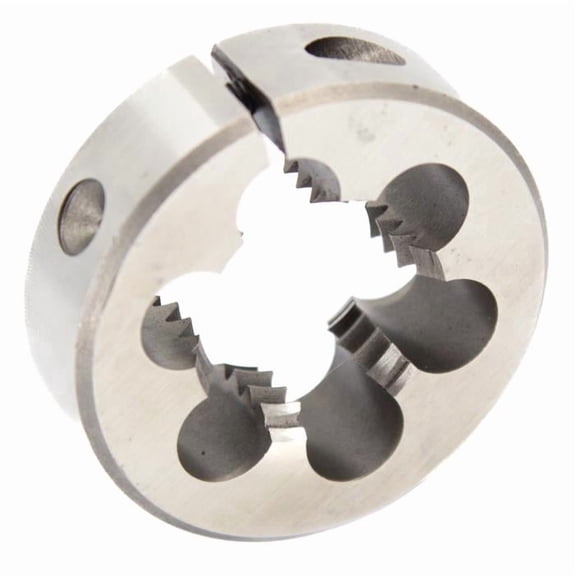 1-1/8-7 3" OD HSS Round Adjustable Die, DWTH3-1187