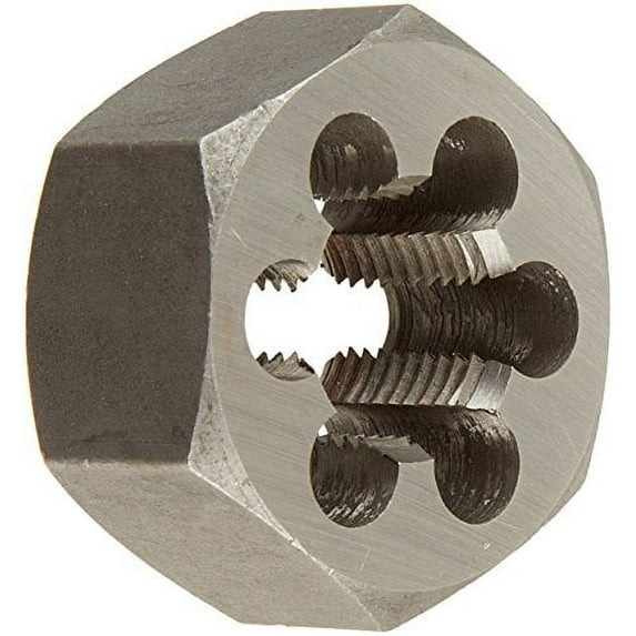 Qualtech DWTHX11212LH 1-1/2"-12 Carbon Steel Left Hand Hex Die