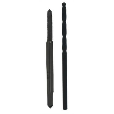 Qualtech POU4-40 #4-40 HSS Plug Tap and #43 HSS Drill Bit