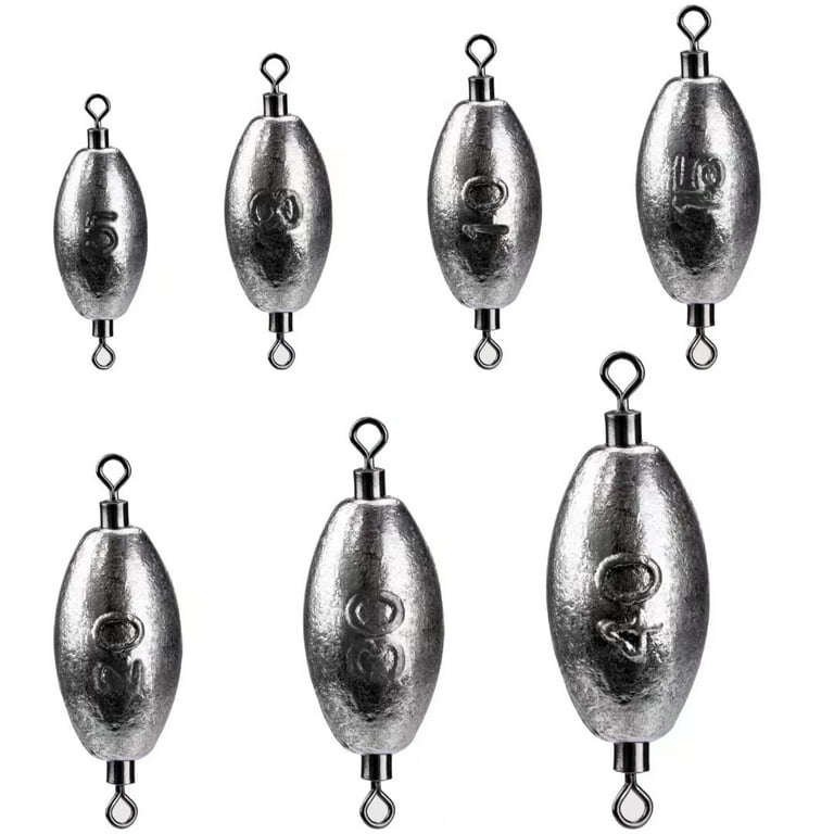 QualyQualy Small Heavy Inline Fishing Weights Trolling Sinkers
