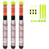 QualyQualy Lighted Fishing Floats for Catfish, 3-5PCS Fishing Pole Floats Glow in Dark Fishing Bobber with Glow Sticks for Freshwater Saltwater