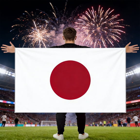 QuanTara 2026 World Cup Fan Shawl Flag, USA Canada Mexico Football Cloak 59x35ines, Polyester Stadium Gear, Supportive Body Flag for Soccer Events