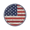 thumbnail image 1 of QuanTara 24-Piece Independence Day Party Supplies Set - 24 Count 9in Plates - Red White Blue Patriotic Disposable Tableware for 4th of July BBQ, 1 of 4