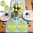 thumbnail image 1 of QuanTara Alien Easter Egg Print Toilet Paper, 40 Rolls of 2-Ply Soft Bathroom Tissue, Flushable & Gentle, 12.99x12.99in per Roll, for Holiday Parties & Home, 1 of 7