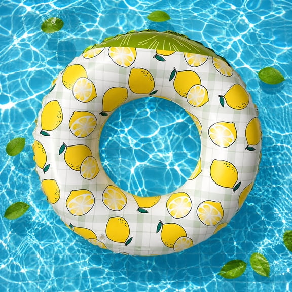 QuanTara Floral Swim Ring 29.5in