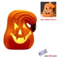 thumbnail image 1 of QuanTara Large LED Pumpkin Light - 20" Blow Mold Halloween Decoration, Weather-Resistant Plastic Jack-o'-Lantern for Entryways, Retail Windows & Commercial Displays, 1 of 7