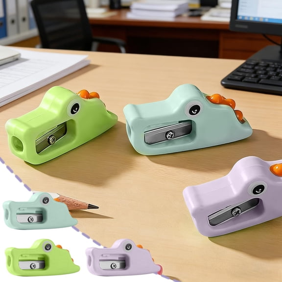 QuanTara Portable Pencil Sharpener 3pcs, 2.17x0.98x0.59in, 0.07lb, Multicolor