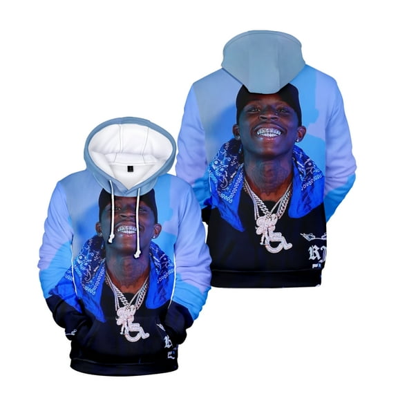 Quando Rondo 3D Hoodies Sweatshirts Unisex Outwear Pullovers Personalised Hoodie Harajuku Stylish Kpop Singer