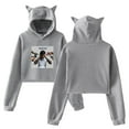 thumbnail image 1 of Quando Rondo Hoodie Sweatshirts Crop top Printing Rapper for Girls Cat Ear Youth Streetwear, 1 of 2
