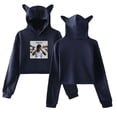 thumbnail image 1 of Quando Rondo Hoodie Sweatshirts Crop top Printing Rapper for Girls Cat Ear Youth Streetwear, 1 of 2