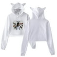 thumbnail image 1 of Quando Rondo Hoodie Sweatshirts Crop top Printing Rapper for Girls Cat Ear Youth Streetwear, 1 of 2