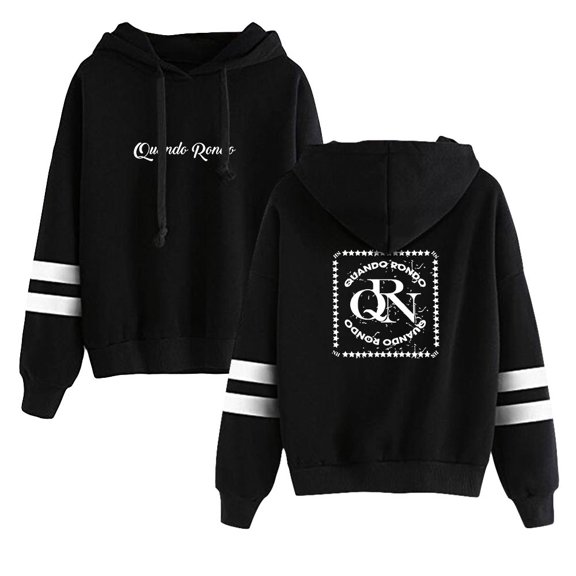 Quando Rondo Pocketless Hoodie Sweatshirts Pullover Streetwear Casual Women Man Fashion Rapper