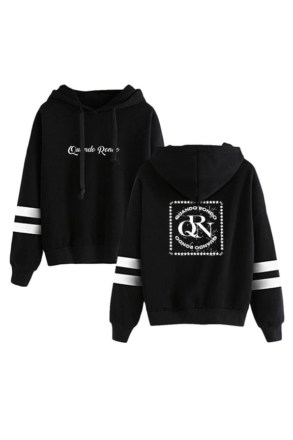 Quando Rondo Pocketless Hoodie Sweatshirts Pullover Streetwear Casual Women Man Fashion Rapper