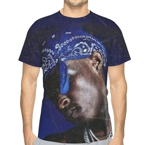 Quando Rondo Unisex 3d Pattern Printed Short Sleeve T-Shirts Casual Graphics Tees Small