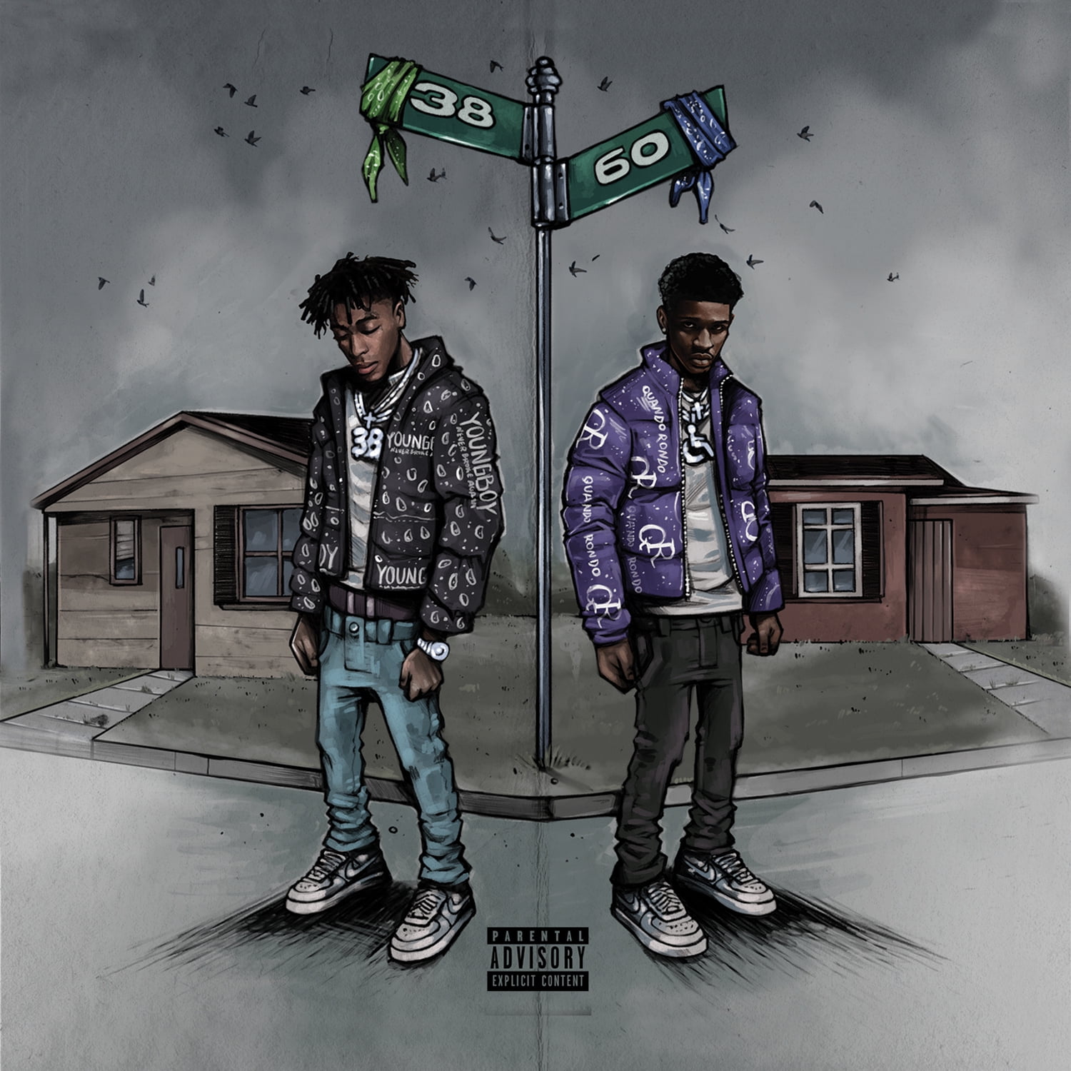 Quando Rondo / Youngboy Never Broke Again, 3860 Mixtape, Music CD
