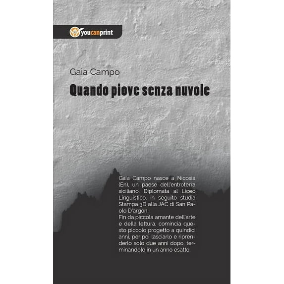 Quando piove senza nuvole (Paperback)