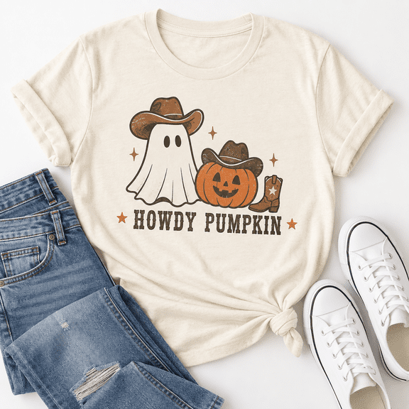 MERIVANE Womens Halloween Football Shirt, Game Day Pumpkin Season Ghost Graphic Fall T-Shirt Tops