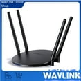 thumbnail image 1 of Quanlity100 Wireless Router 1200Mbps, Dual Band 5GHz+2.4GHz WiFi 5 Router with 1000Mbps WAN/LAN, Long Range Coverage for Home & Office, Supports Router/Access Point/Repeater Mode, 1 of 12