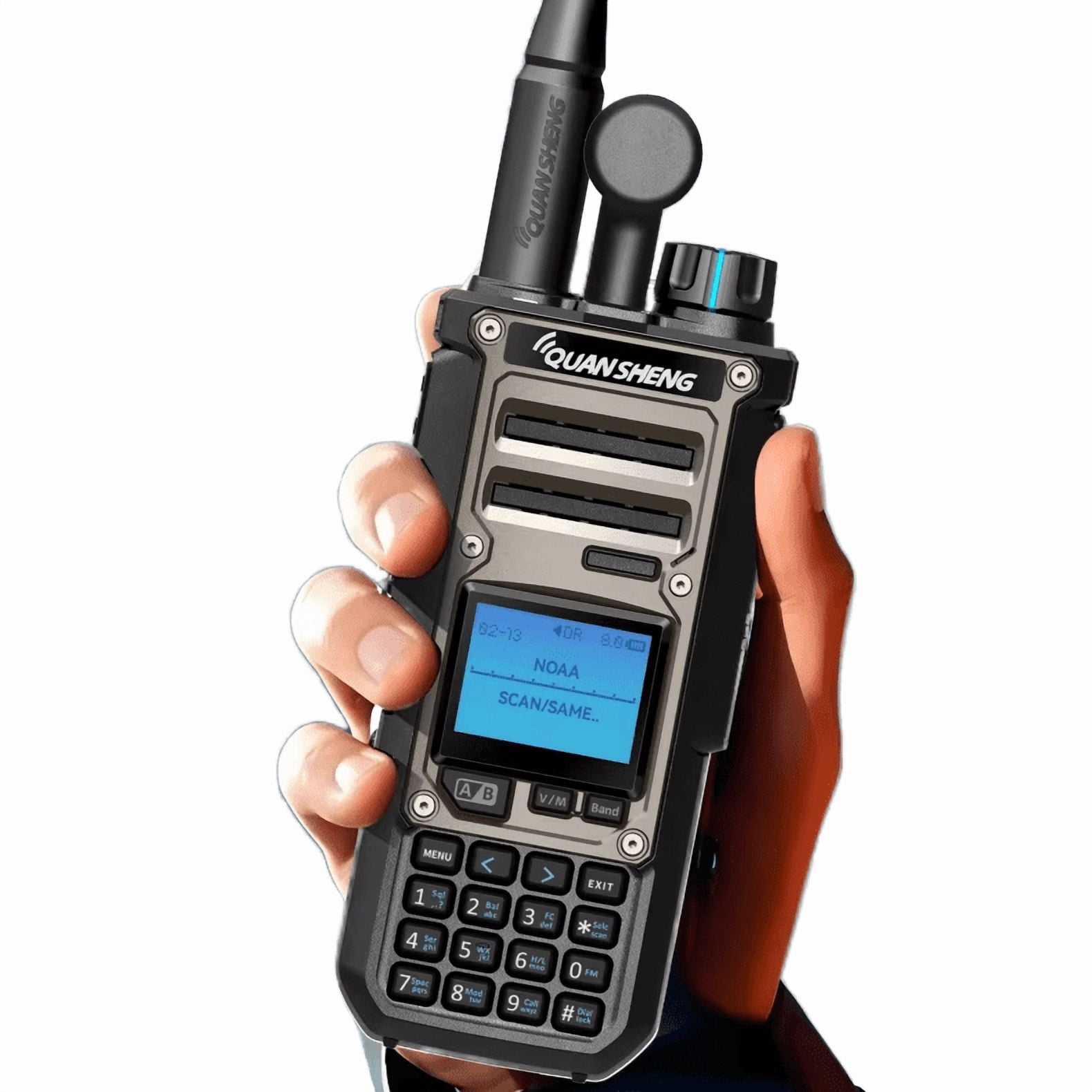 Quansheng TK11 8 Walkie Talkie Two Way Radio Encrypt RX DTMERepeater C ...