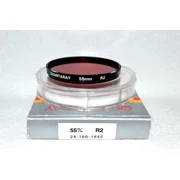 Quantaray 55 Mm New R2 Screw-In Filter With Case/Box Japan N-67