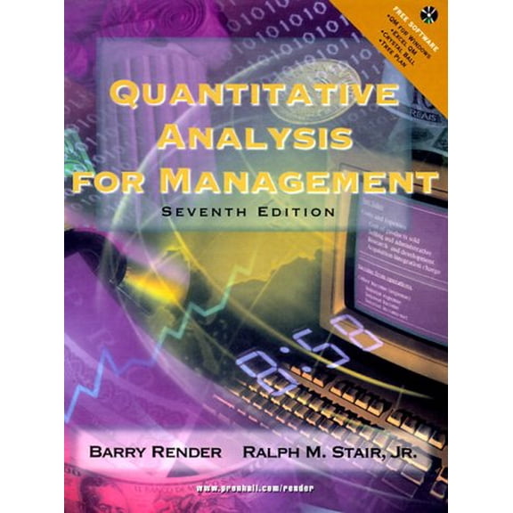 Pre-Owned Quantitative Analysis for Management (7th Edition), 9780130215383, 0130215384, Hardcover, 7th edition